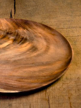 Wooden dishes