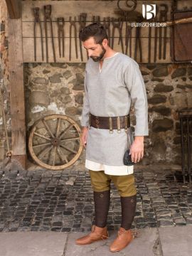 Wool tunic Lodin gray
