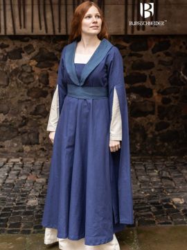 Agnes dress dark blue-wavy blue XXL
