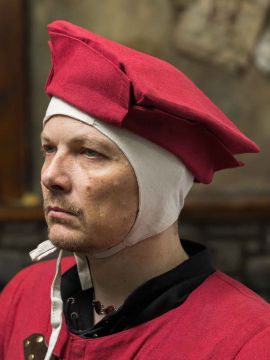 Warhammer Armoury Imperial Hat Type B Dark Red