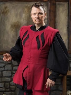 Warhammer Armoury Imperial doublet type B dark red