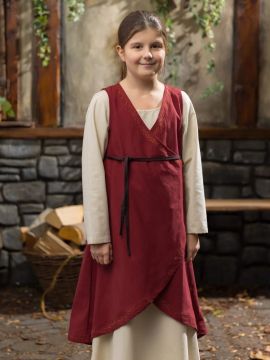 Children's dress Ona red