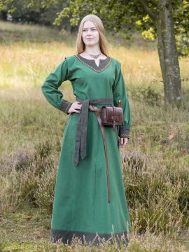 Freydis dress green