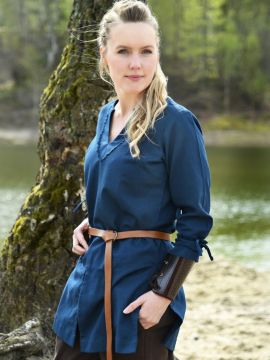 Ylva women's tunic in blue