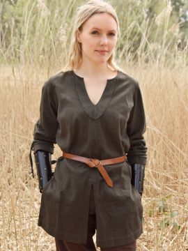 Women's tunic Ylva olive green