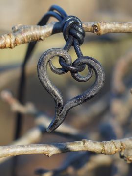 Amulet forged heart