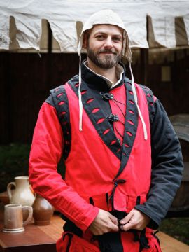 Imperialis lansquenet vest red-black