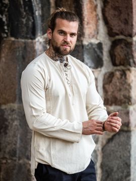 Shirt with lacing XXXL
