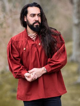 Medieval shirt red XXL