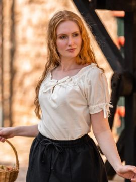 Short-sleeved blouse Otilia natural S