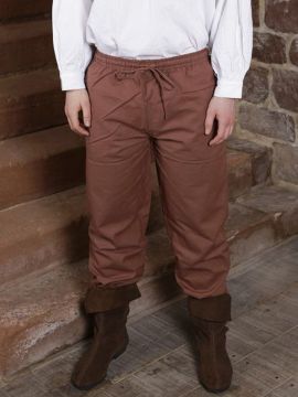 Medieval trousers, tobacco-colored XXL