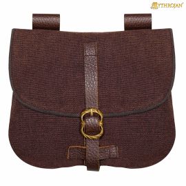 Canvas belt bag brown