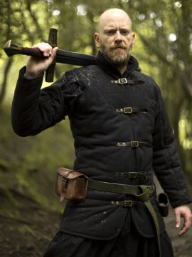 Gambeson Warrior for LARP black L