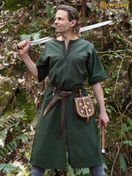 Viking tunic Harald green