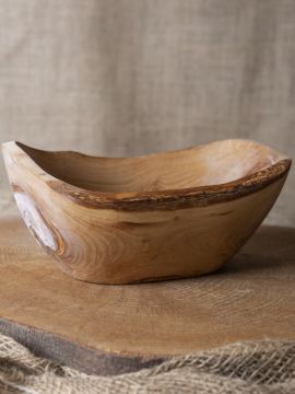 Oval fruit bowl