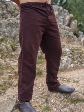 Linen trousers Asmund brown XL