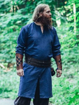 Long tunic blue S