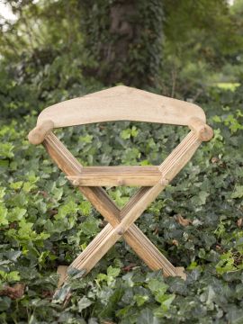 Medieval scissor chair