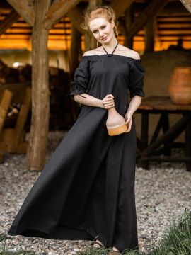 Short sleeve dress Brida black