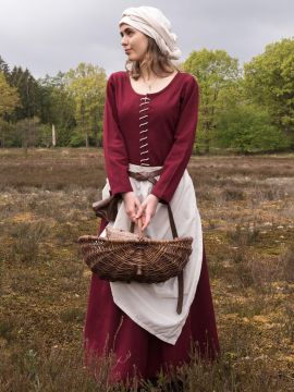 Long-sleeved cotehardie red L