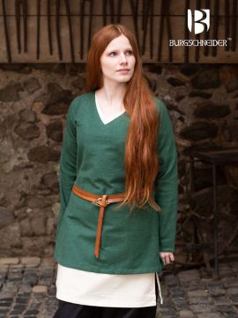 Short tunic Frekja green XXXL
