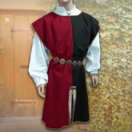 Hagen tunic black-red 68 - 72