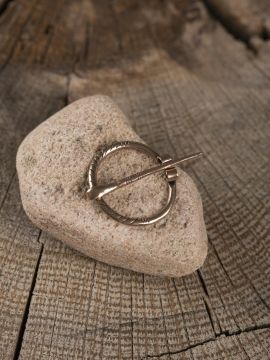 Bronze Viking brooch