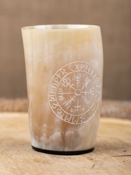 Horn cup Vegvisir