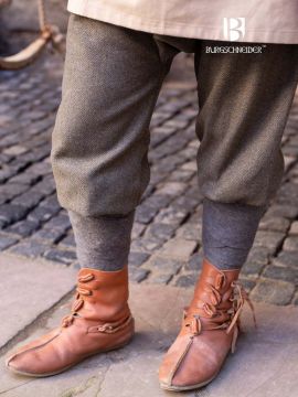 Rush trousers Ivar herringbone olive-grey XL