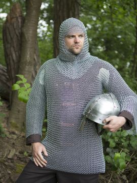 Chain mail with hood