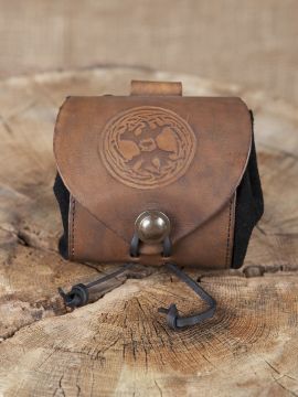 Belt pouch tree of life - antique