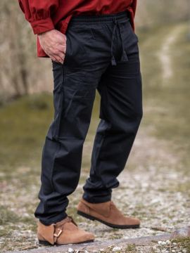 Medieval trousers black S