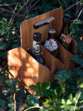 Six-pack of mead beer