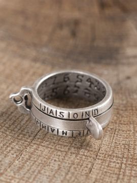 Sundial - Farmer's ring - large Bronze