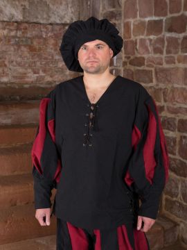 Landsknecht shirt black/red XL