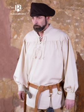 Lace-up shirt Störtebecker, natural L