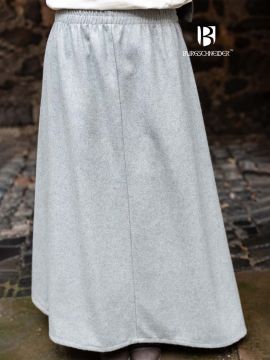 Petticoat Cyria made of wool gray S/M