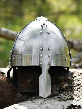 Rivited plate helmet