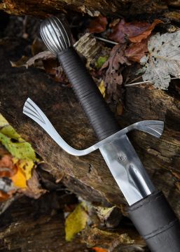 Falchion with leather sheath SK-B
