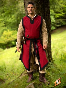 Bordeaux red tunic L-XL