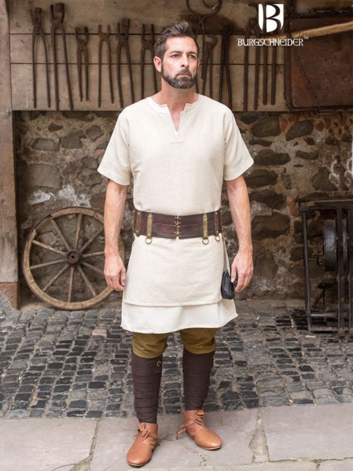 Short sleeve tunic Aegir hemp
