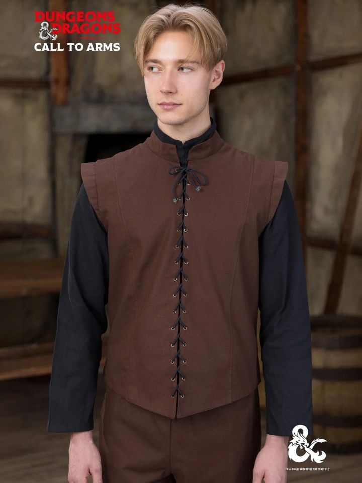 D&D Waldläufer vest brown M