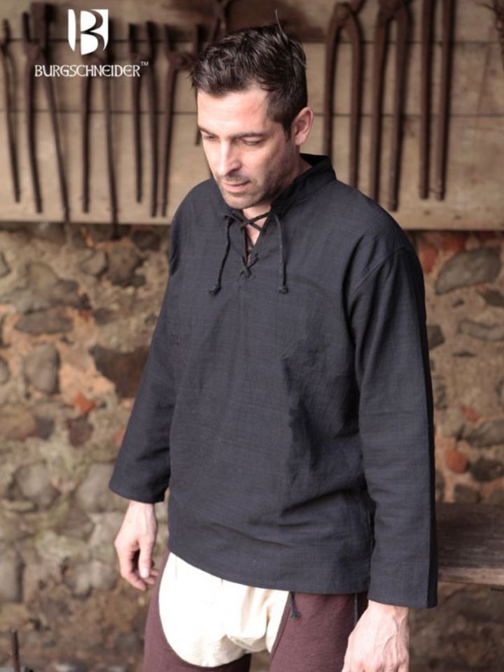 Tristan shirt - black S