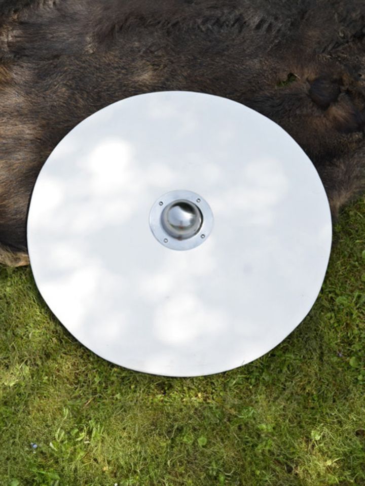 Viking round shield made of wood