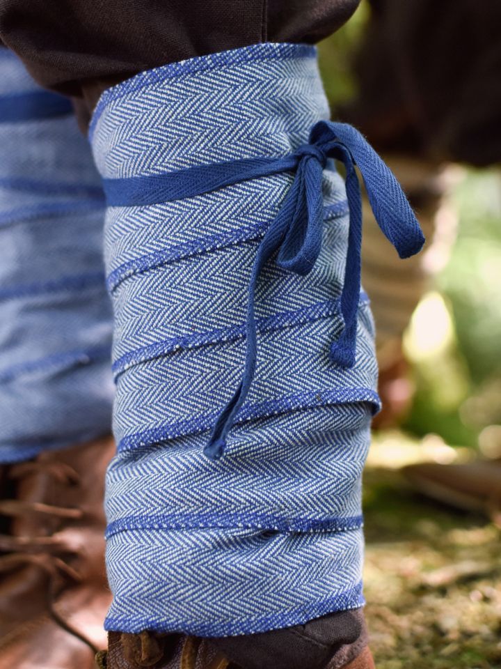Viking calf wrap for children blue-nature