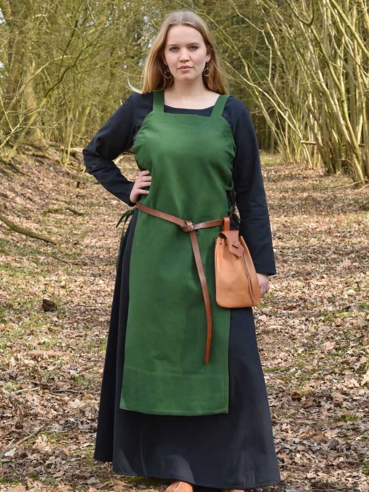 Apron dress Tinna green L/XL