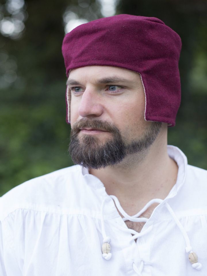 Wool cap red 60