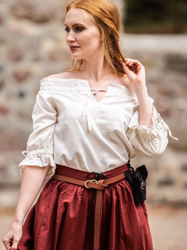 Natural cotton summer blouse M