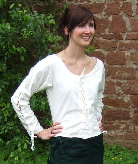 Laced blouse