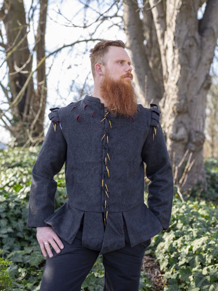 Doublet with nesting ribbons gray